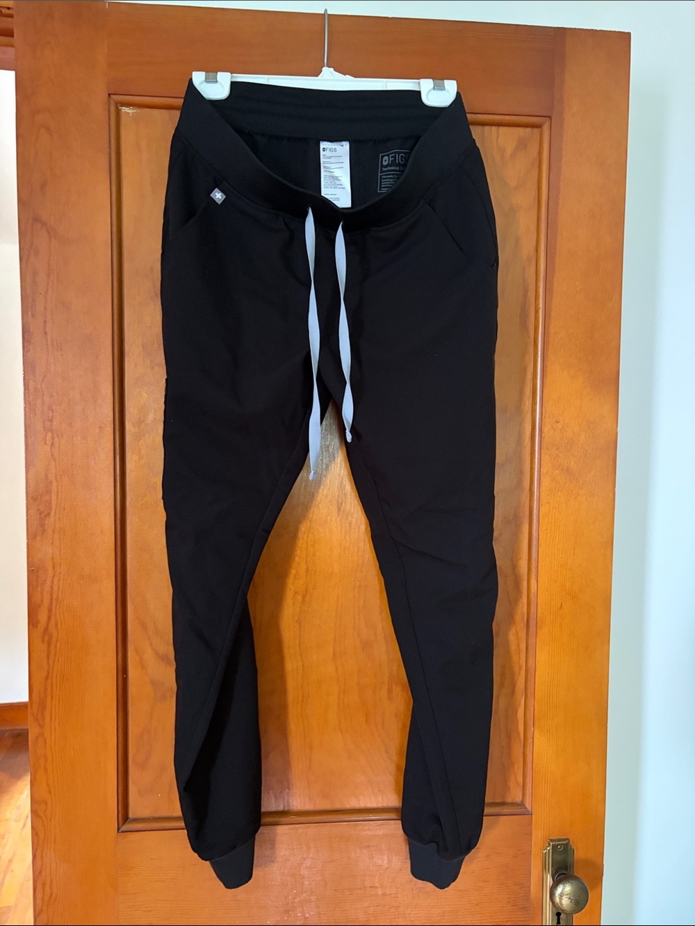 Figs Black Joggers